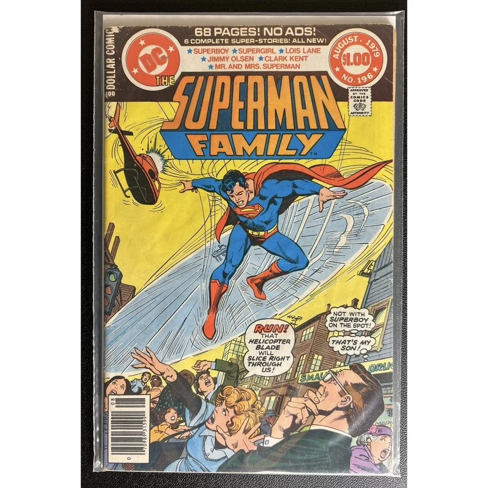 Superman Family #196 Vintage 1979 DC Comics